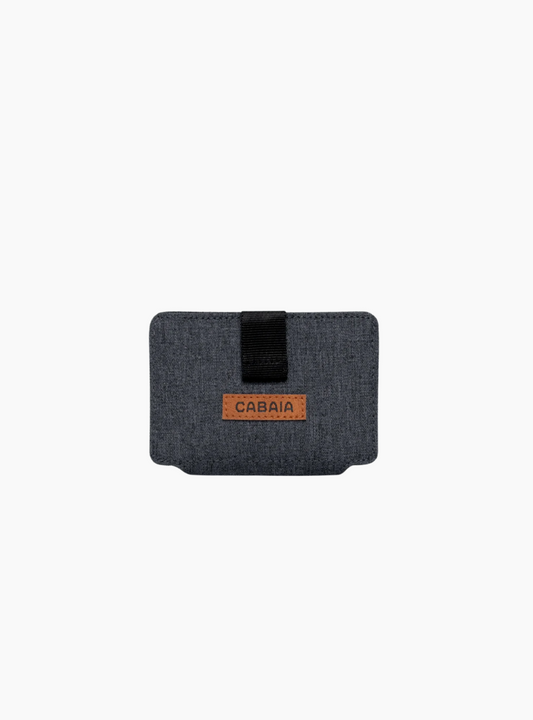Tarjetero Cabaïa Card Holder V2 Big Ben vegano reciclado con sistema desplegable y bolsillo de monedas