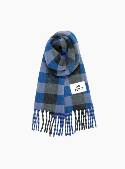 Bufanda Go For It de Verb To Do en fibras recicladas y tacto suave