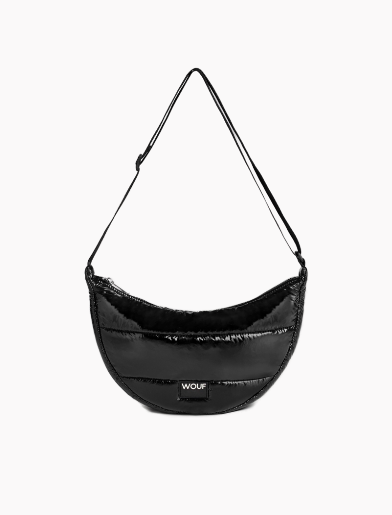 BOLSO BANDOLERA BLACK GLOSSY