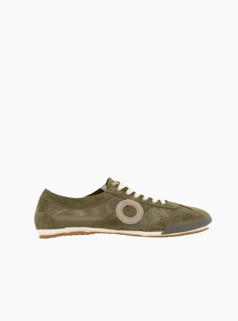 zapatillas joaneta rejilla verde artichocke aro barcelona