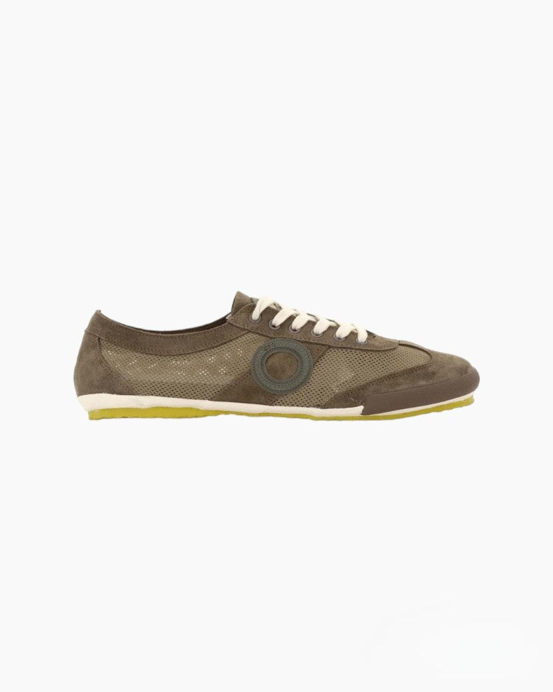 zapatillas joaneta rejilla marron walnut aro barcelona