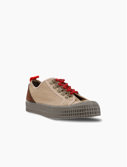 Zapatillas Novesta Star Master Hiker Sezam Grey unisex de lona y caucho natural