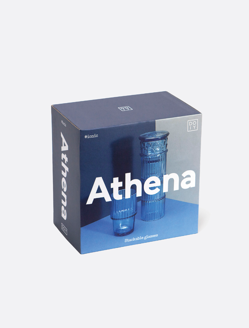 Juego de vasos Athena - blue