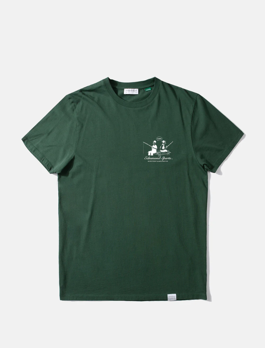 Camiseta Hooked - plain green