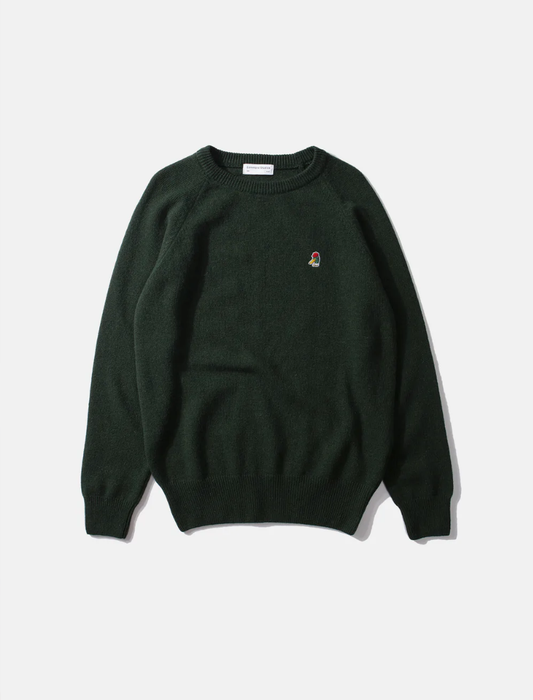 Jersey Duck sweater - dark green