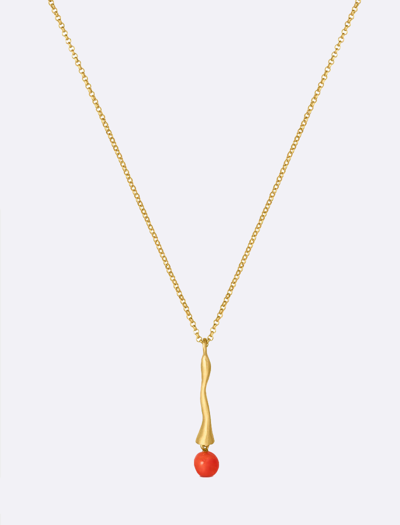 Gargantilla Eclat - coral