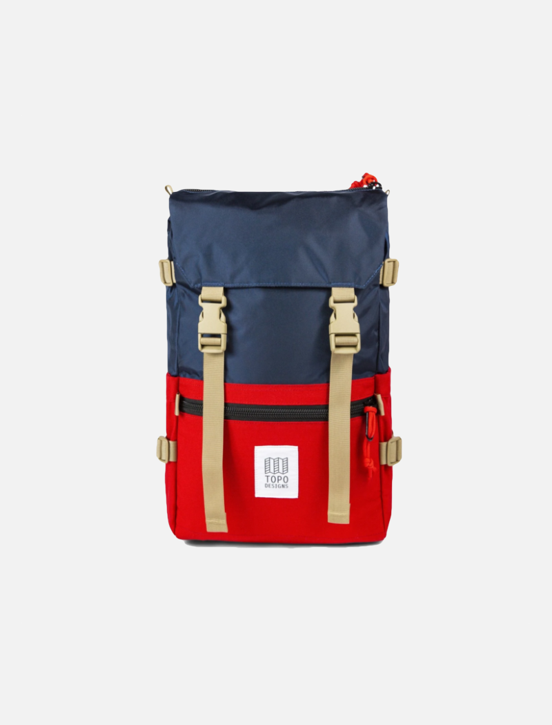 Mochila Rover Pack classic - navy / red recycled